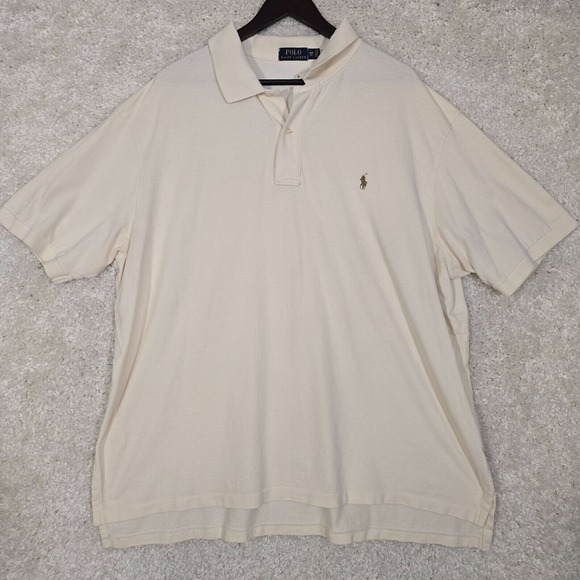 Polo Ralph Lauren Men Polo Shirt Size 3XB Cotton Pullover Golf Preppy READ - Picture 1 of 12